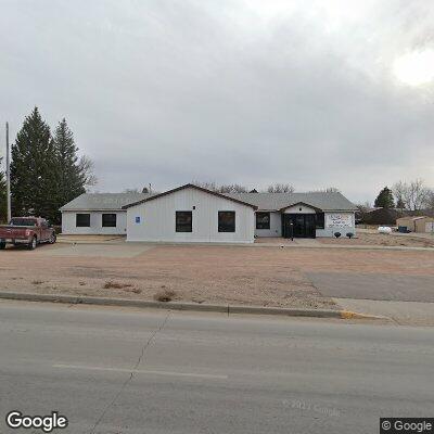 Thumbnail image of the front of a dentist office practice with the name Martin Dental Clinic which is located in Martin, SD