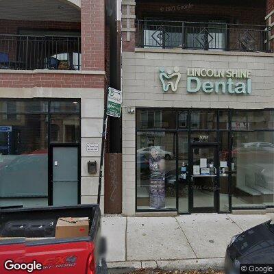 Thumbnail image of the front of a dentist office practice with the name Lincoln Shine Dental which is located in Chicago, IL