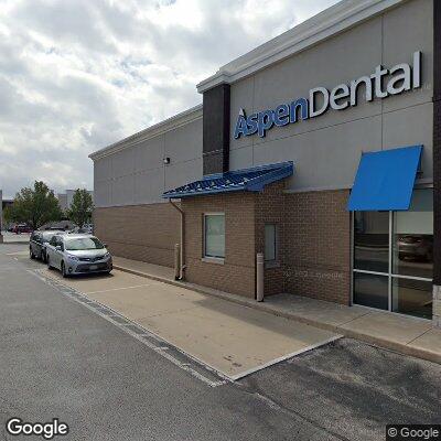 Thumbnail image of the front of a dentist office practice with the name Aspen Dental which is located in Mattoon, IL