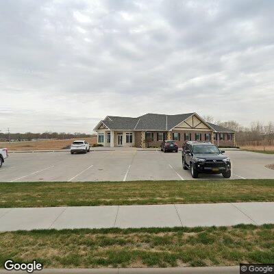 Thumbnail image of the front of a dentist office practice with the name Dillehay Orthodontics which is located in Pratt, KS