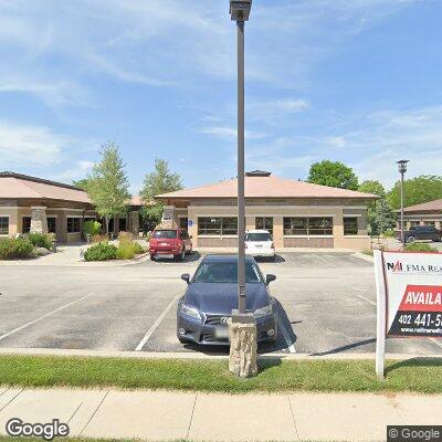 Thumbnail image of the front of a dentist office practice with the name Pine Ridge Dental which is located in Lincoln, NE