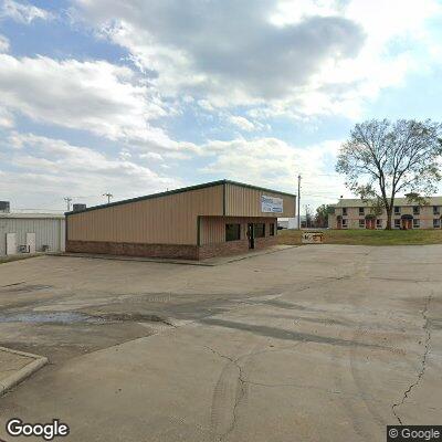 Thumbnail image of the front of a dentist office practice with the name Dentures Today which is located in Sallisaw, OK