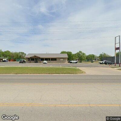 Thumbnail image of the front of a dentist office practice with the name Dewey Dental which is located in Dewey, OK