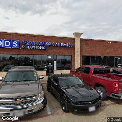 Thumbnail image of the front of a dentist office practice with the name Dentures and Dental Services which is located in Mesquite, TX