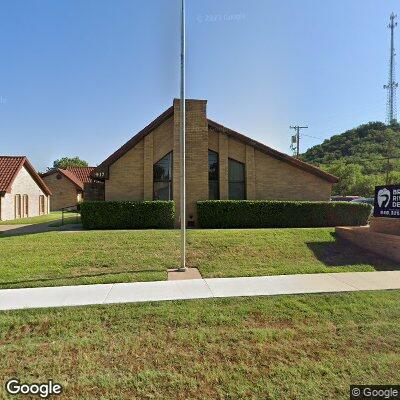 Thumbnail image of the front of a dentist office practice with the name Brazos River Dental which is located in Mineral Wells, TX