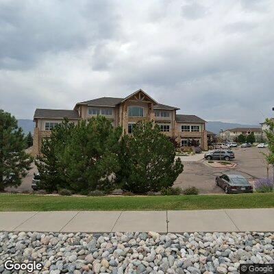 Thumbnail image of the front of a dentist office practice with the name Alpine Dental Affiliates which is located in Monument, CO