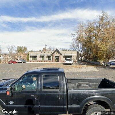 Thumbnail image of the front of a dentist office practice with the name Bighorn Pediatric Dentistry which is located in Sheridan, WY