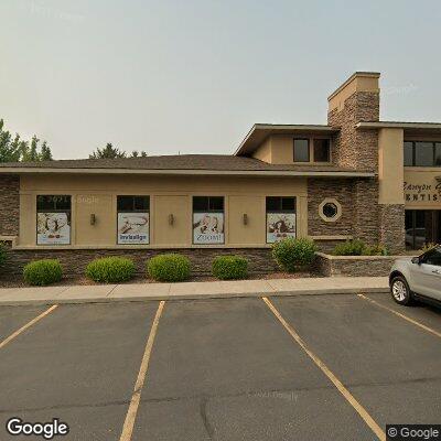 Thumbnail image of the front of a dentist office practice with the name Canyon Gate Dental which is located in Twin Falls, ID