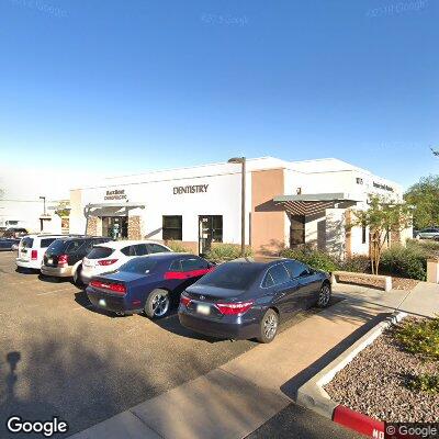 Thumbnail image of the front of a dentist office practice with the name Streight Smile Center which is located in Surprise, AZ