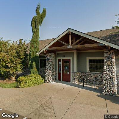 Thumbnail image of the front of a dentist office practice with the name Tolman Dentistry which is located in Lebanon, OR