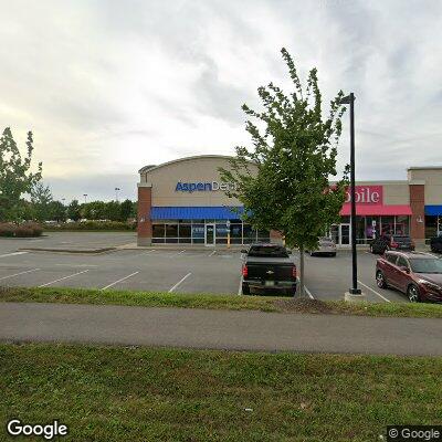 Thumbnail image of the front of a dentist office practice with the name Aspen Dental which is located in Bangor, ME