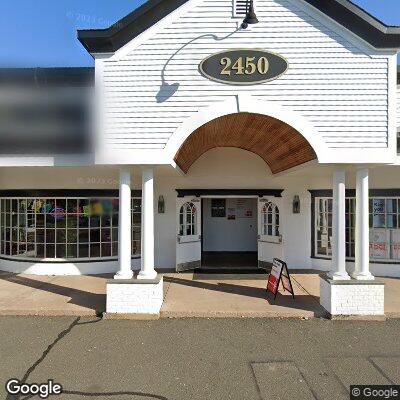 Thumbnail image of the front of a dentist office practice with the name Glastonbury Family Dental which is located in Glastonbury, CT