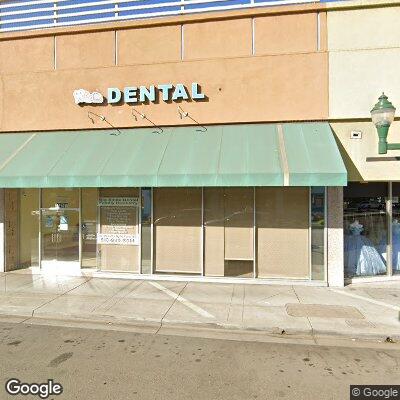 Thumbnail image of the front of a dentist office practice with the name David Hanhan Dental which is located in Hayward, CA