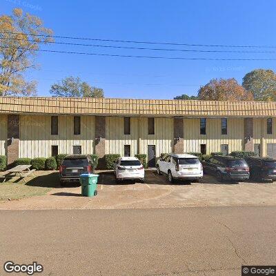 Thumbnail image of the front of a dentist office practice with the name Grenada Dental Clinic which is located in Grenada, MS