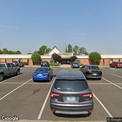 Thumbnail image of the front of a dentist office practice with the name Greenfield Periodontics which is located in Greenfield, IN