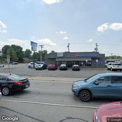 Thumbnail image of the front of a dentist office practice with the name Greenfield Family Dentistry which is located in Greenfield, IN