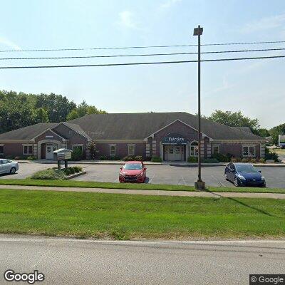 Thumbnail image of the front of a dentist office practice with the name Fairview Family Dental which is located in Greenwood, IN