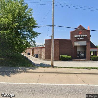 Thumbnail image of the front of a dentist office practice with the name Cartwright Family Dental which is located in Bridgeton, MO