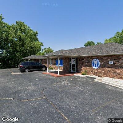 Thumbnail image of the front of a dentist office practice with the name Finley River Dental which is located in Ozark, MO