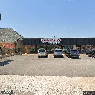 Thumbnail image of the front of a dentist office practice with the name Broadway Family Dentistry which is located in Edmond, OK