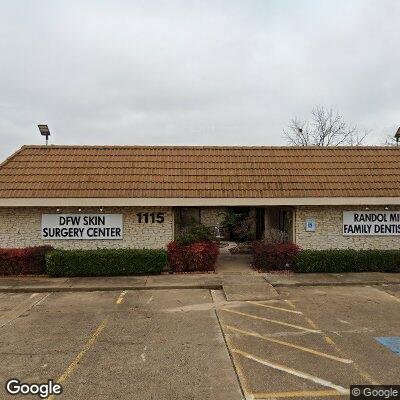 Thumbnail image of the front of a dentist office practice with the name Randol Mill Family Dentistry which is located in Arlington, TX