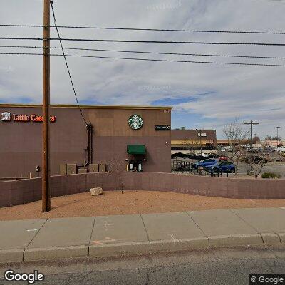 Thumbnail image of the front of a dentist office practice with the name Pediatric Dental Associates which is located in Albuquerque, NM