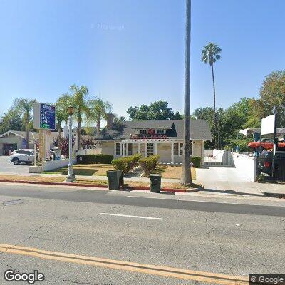 Thumbnail image of the front of a dentist office practice with the name American Dental & Medical Institute which is located in Pasadena, CA