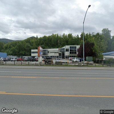 Thumbnail image of the front of a dentist office practice with the name Arctic Oral Surgery which is located in Eagle River, AK