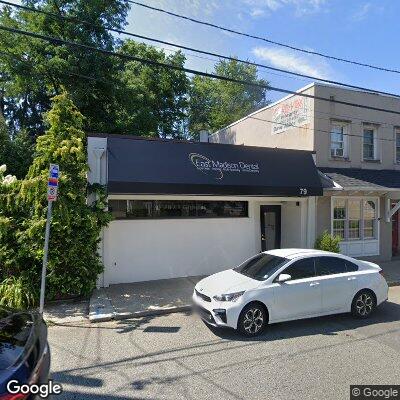 Thumbnail image of the front of a dentist office practice with the name Madison Family Dental which is located in Dumont, NJ