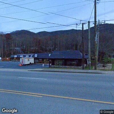 Thumbnail image of the front of a dentist office practice with the name Maggie Valley Dental Care which is located in Maggie Valley, NC