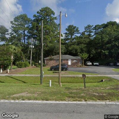 Thumbnail image of the front of a dentist office practice with the name Ravenel Family Dentistry which is located in Ravenel, SC