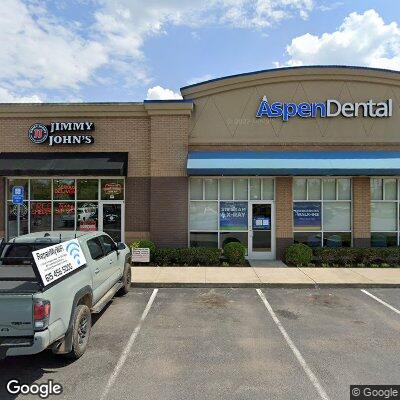 Thumbnail image of the front of a dentist office practice with the name Aspen Dental which is located in Gallatin, TN