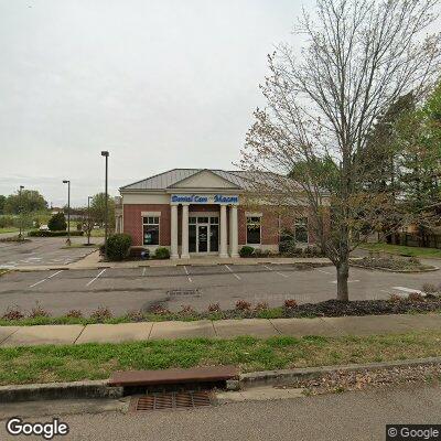 Thumbnail image of the front of a dentist office practice with the name Dental Care on Macon which is located in Cordova, TN