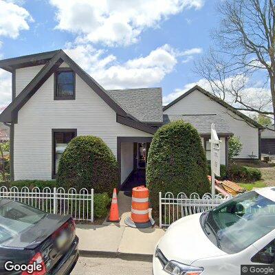 Thumbnail image of the front of a dentist office practice with the name Nicholson Orthodontics which is located in Zionsville, IN