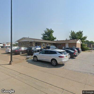 Thumbnail image of the front of a dentist office practice with the name Lawhead Family Dentistry which is located in Muscatine, IA