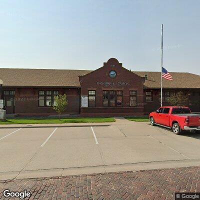 Thumbnail image of the front of a dentist office practice with the name Pershing Orthodontics which is located in Holdrege, NE