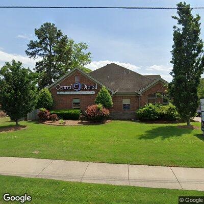 Thumbnail image of the front of a dentist office practice with the name Rock Family Dental which is located in Conway, AR