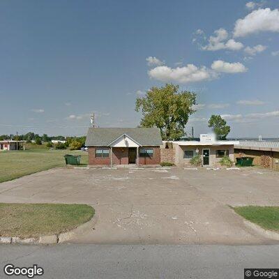 Thumbnail image of the front of a dentist office practice with the name Mannford Family Dentistry which is located in Mannford, OK