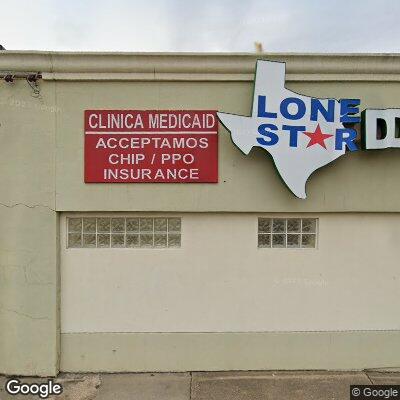 Thumbnail image of the front of a dentist office practice with the name Lone Star Dentistry Clinic which is located in Dallas, TX