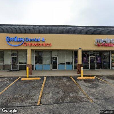 Thumbnail image of the front of a dentist office practice with the name Access Dental which is located in Haltom City, TX