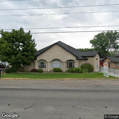 Thumbnail image of the front of a dentist office practice with the name Canyon Falls Dental which is located in Kimberly, ID