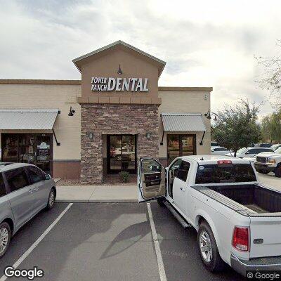 Thumbnail image of the front of a dentist office practice with the name Power Ranch Dental which is located in Gilbert, AZ