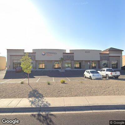 Thumbnail image of the front of a dentist office practice with the name Gutierrez Orthodontics which is located in Las Cruces, NM