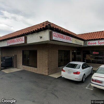 Thumbnail image of the front of a dentist office practice with the name Glendora Dental which is located in Glendora, CA