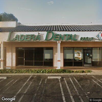 Thumbnail image of the front of a dentist office practice with the name Ladera Dental Group which is located in Los Angeles, CA