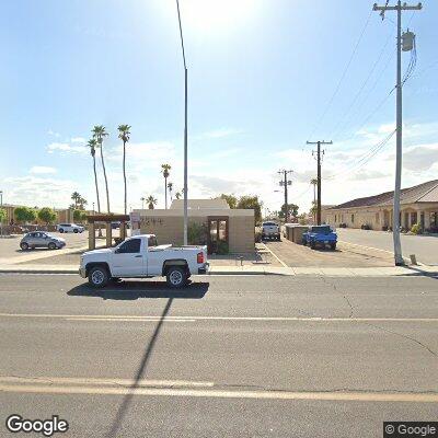 Thumbnail image of the front of a dentist office practice with the name Harvest Dental which is located in Yuma, AZ