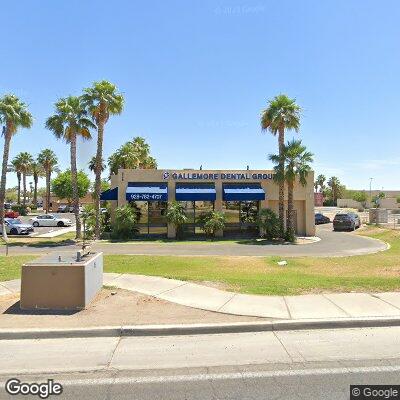 Thumbnail image of the front of a dentist office practice with the name Gallemore Dental Group which is located in Yuma, AZ