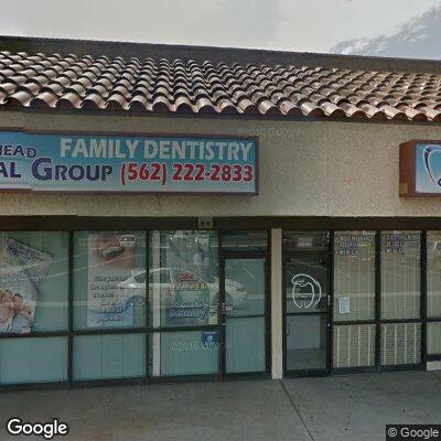 Thumbnail image of the front of a dentist office practice with the name Rosemead Dental Group which is located in Pico Rivera, CA