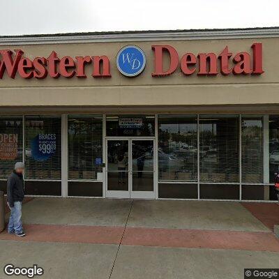 Thumbnail image of the front of a dentist office practice with the name Western Dental which is located in Antioch, CA