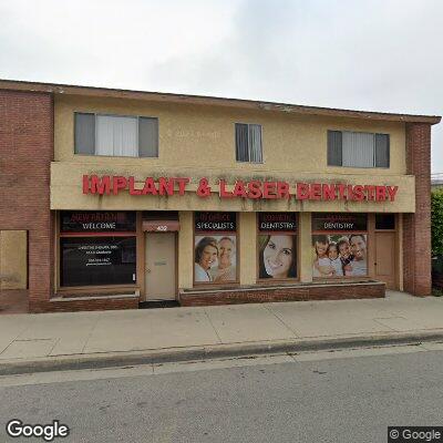 Thumbnail image of the front of a dentist office practice with the name Glendora Healthy Smiles which is located in Glendora, CA